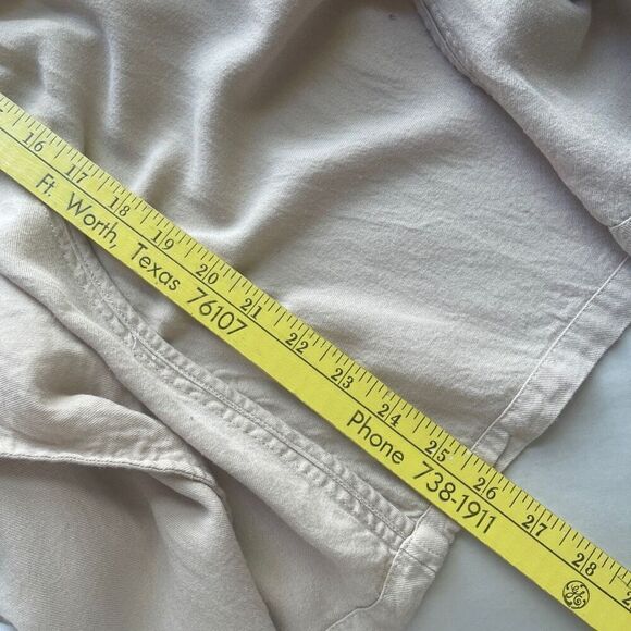 For The Republic Tan Double Breasted Jacket, Size 4 - Picture 11 of 11